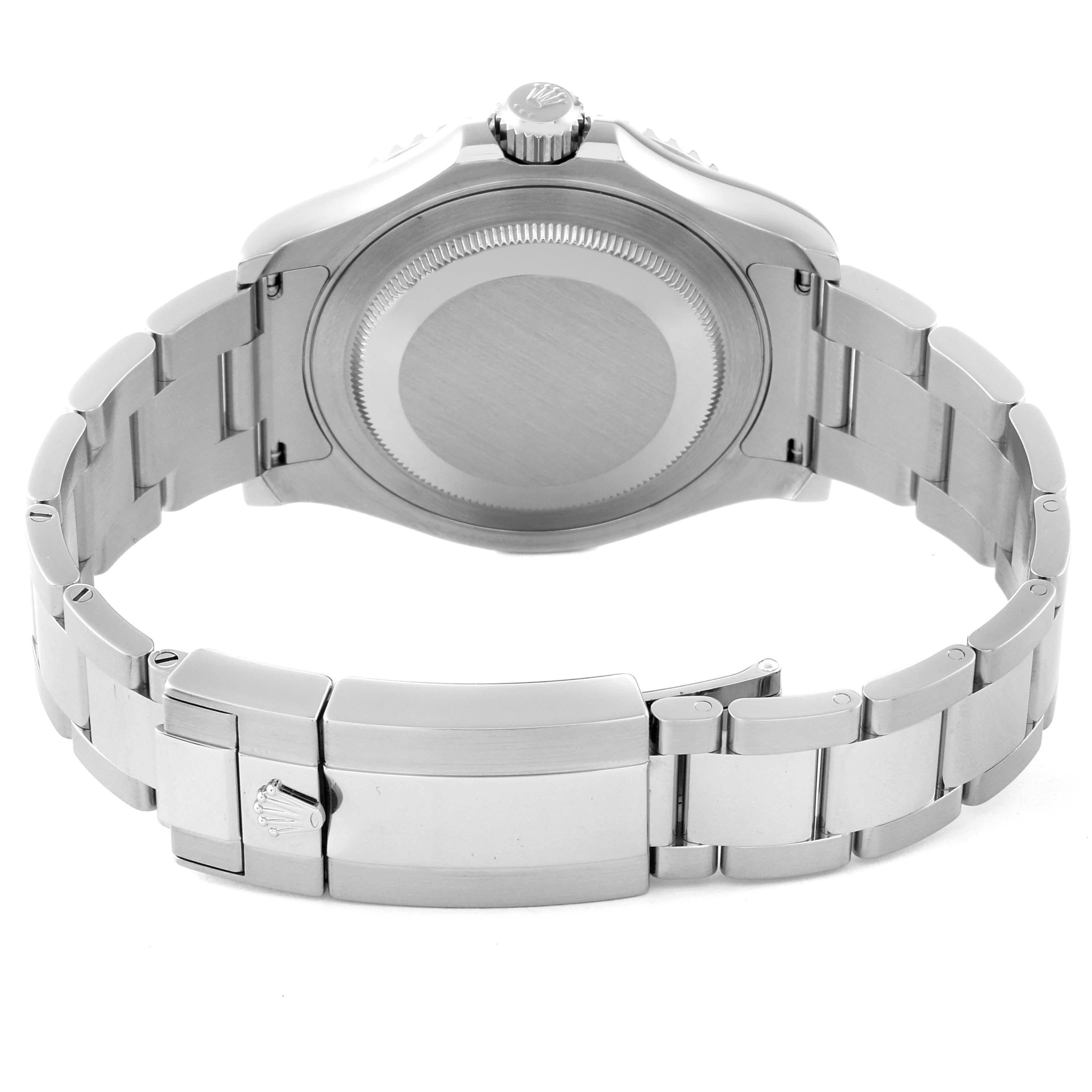 Rolex Yachtmaster Platinum Dial Steel Mens Watch 116622 6