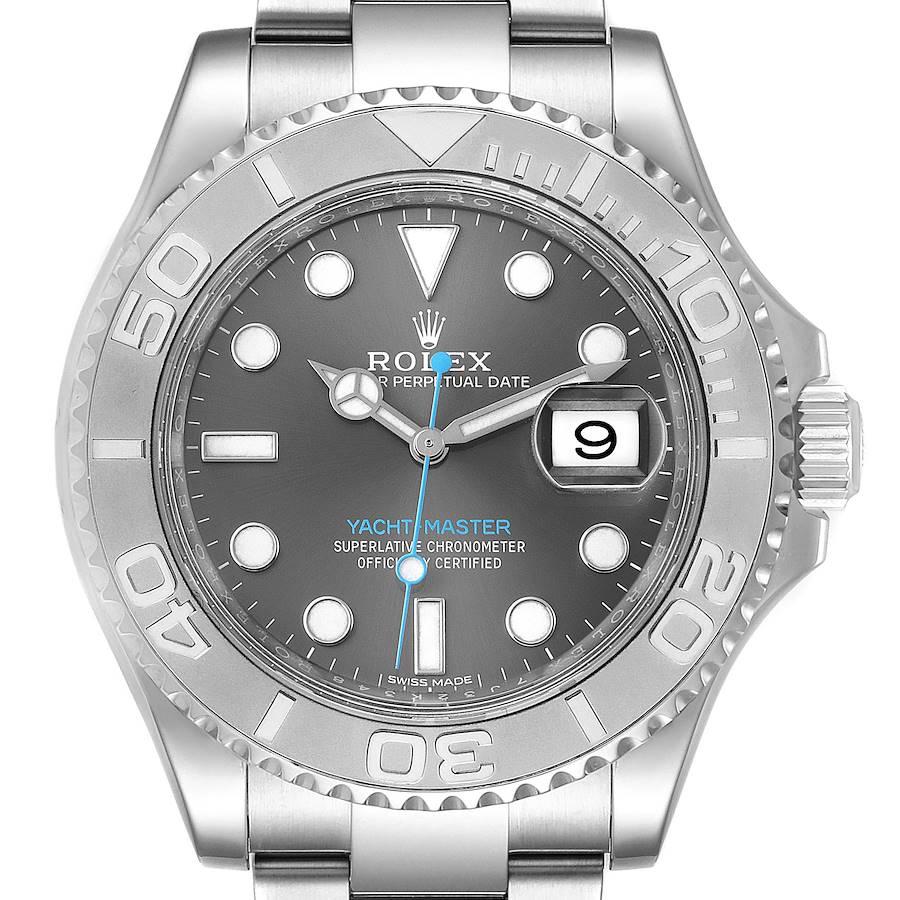 Rolex Yachtmaster Rhodium Dial Steel 
