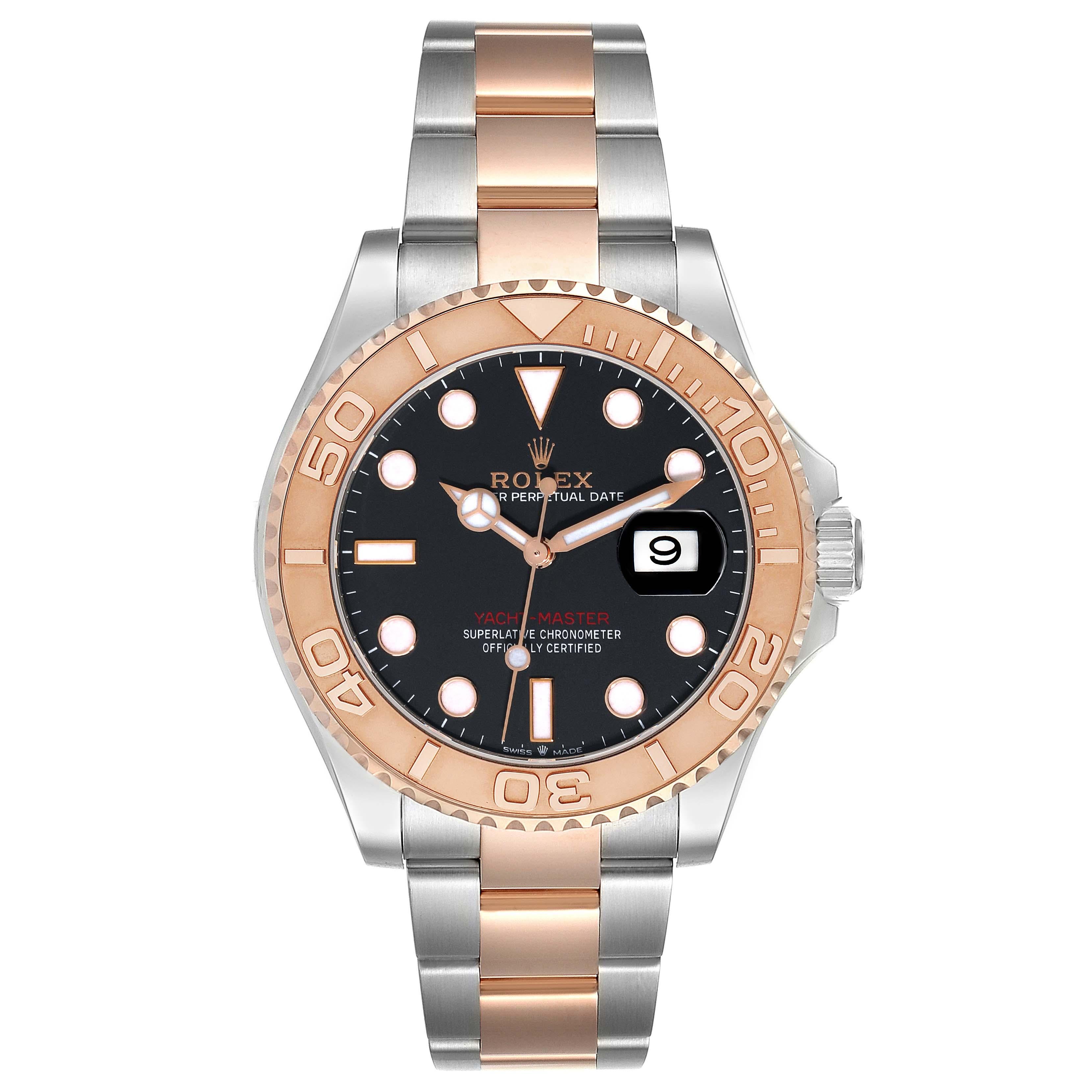 Rolex Yachtmaster Rose Gold Steel Rolesor Mens Watch 126621 For Sale 1