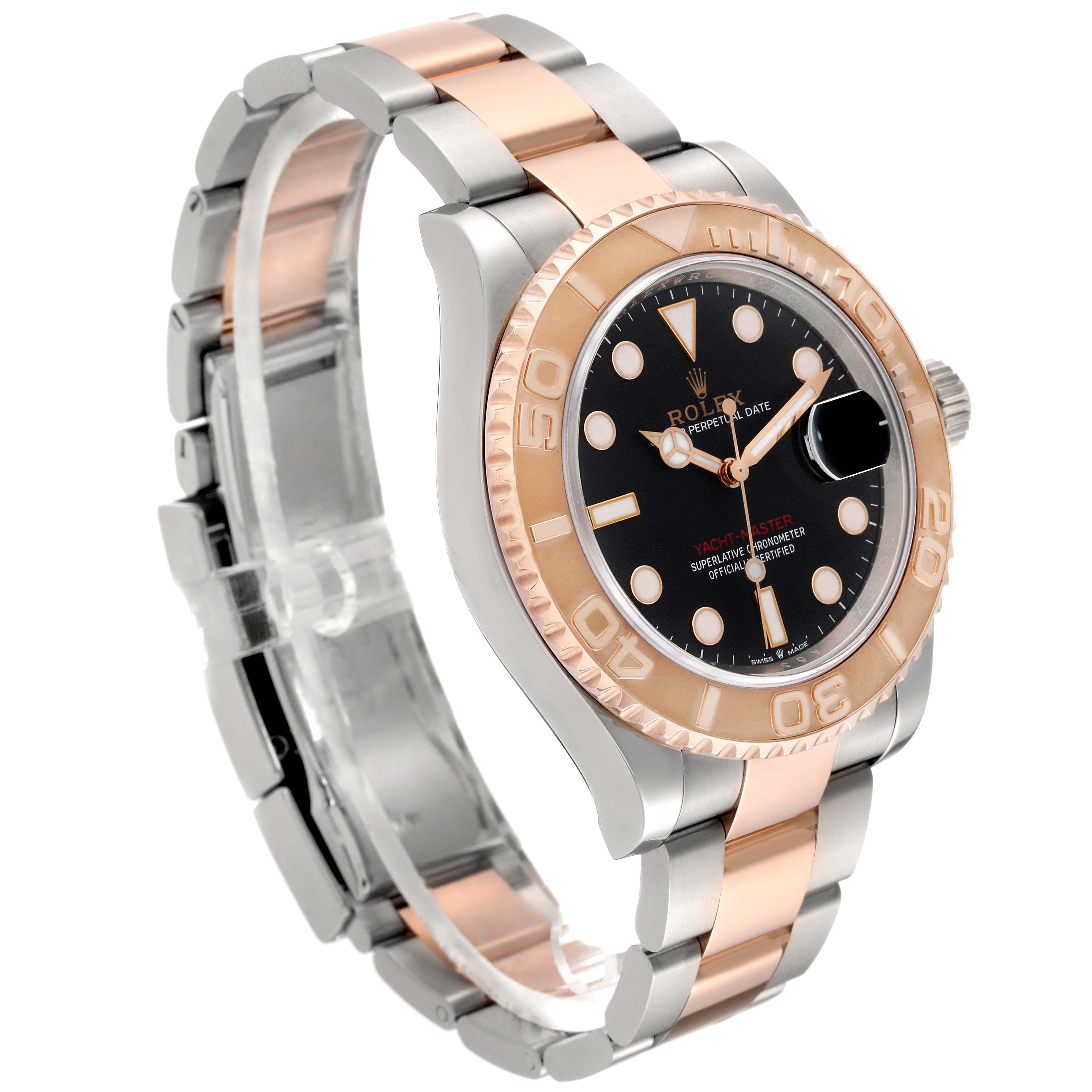 Rolex Yachtmaster Rose Gold Steel Rolesor Mens Watch 126621 For Sale 2