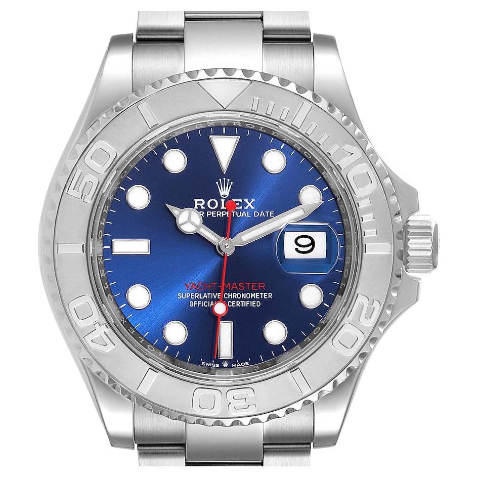 yacht master blue face