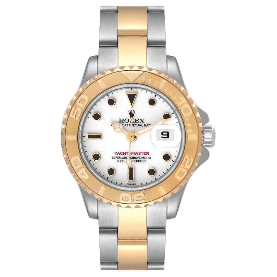 Rolex Yachtmaster II Yellow Gold Chronometer Watch 116688 Box Card For ...