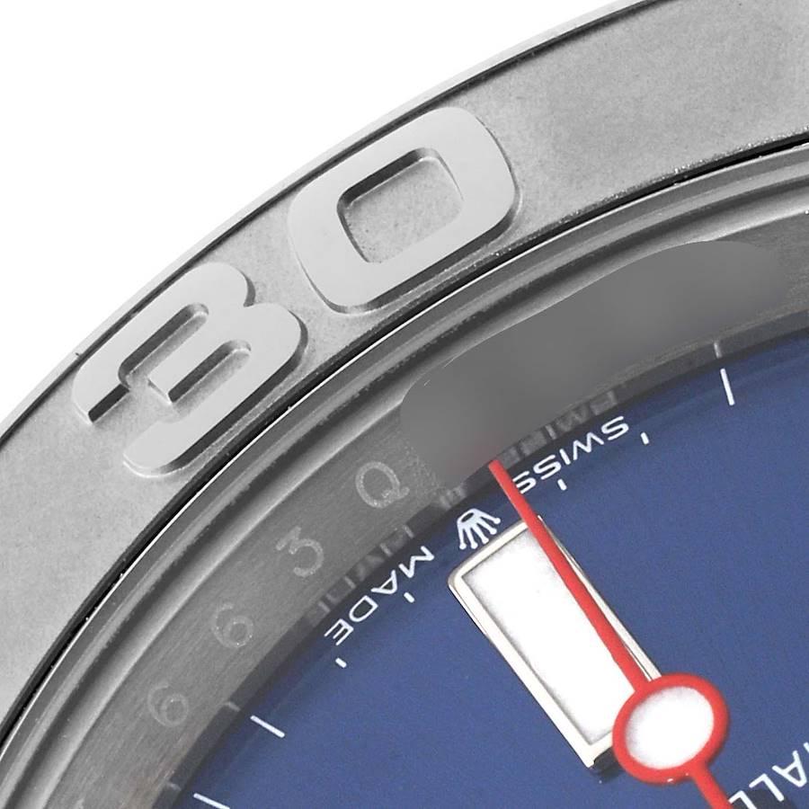 Men's Rolex Yachtmaster Steel Platinum Blue Dial Mens Watch 126622 Unworn
