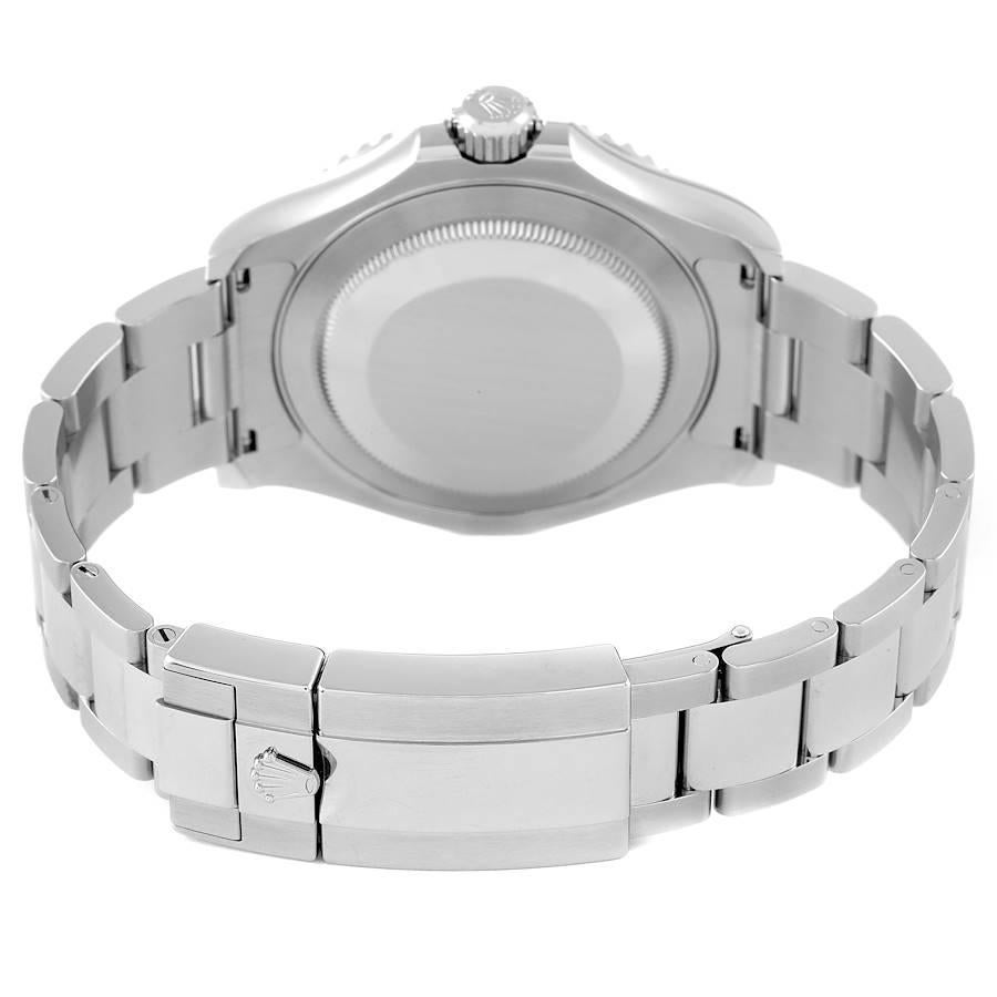 Rolex Yachtmaster Steel Platinum Blue Dial Mens Watch 126622 Unworn 1