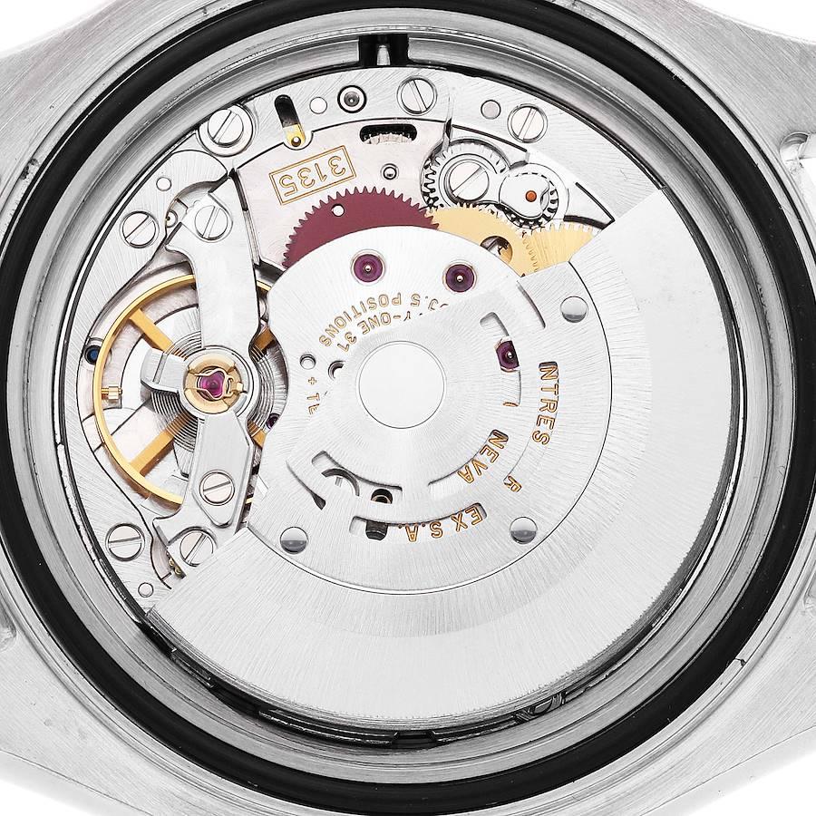 Rolex Yachtmaster Herrenuhr aus Stahl mit Platin-Zifferblatt und Platin-Lünette 16622 Box mit Papieren im Angebot 5