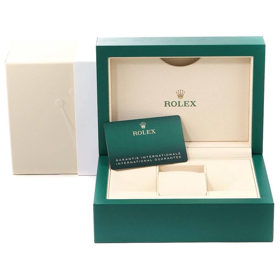 Rolex Yachtmaster Steel Platinum Rhodium Dial Mens Watch 126622 Box Card For Sale 5