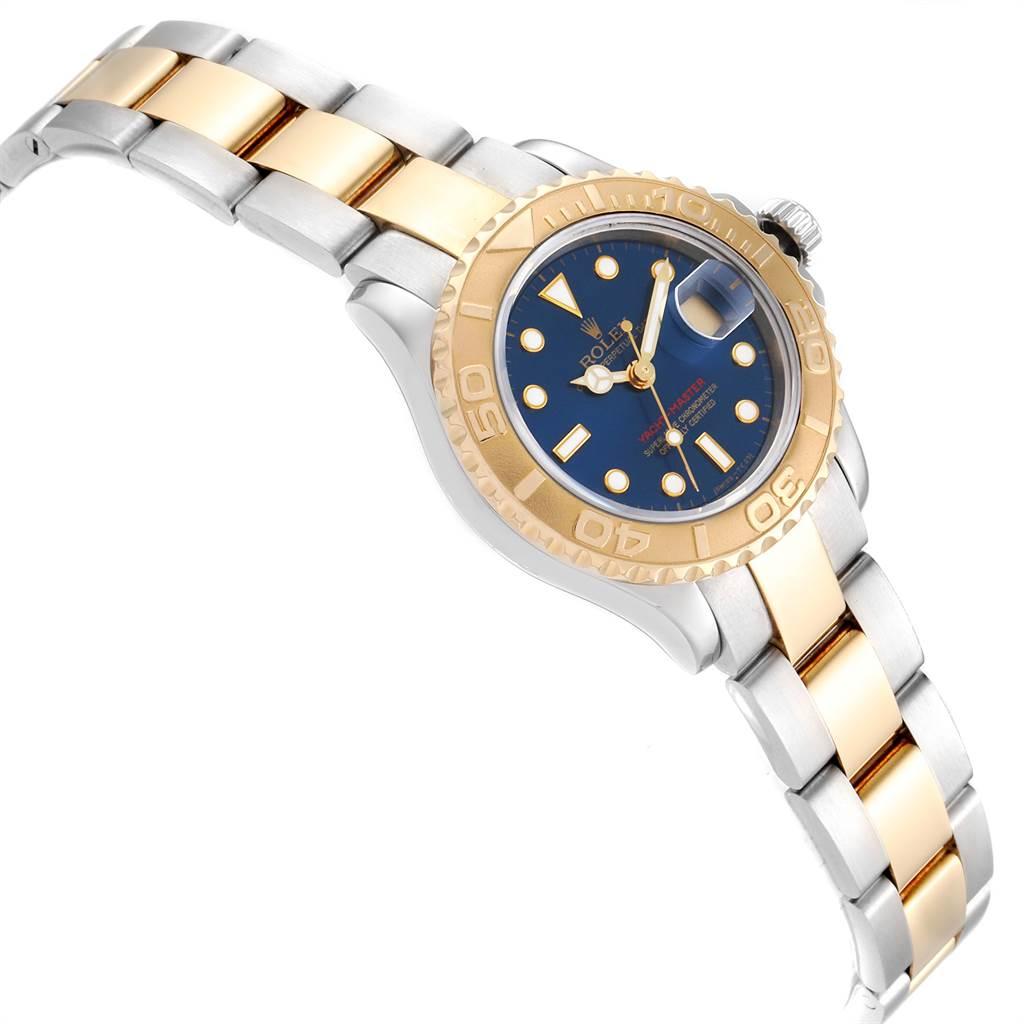 Women's Rolex Yachtmaster Steel Yellow Gold Ladies Watch 69623 Box Papers