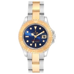 Rolex Yachtmaster Steel Yellow Gold Ladies Watch 69623 Box Papers