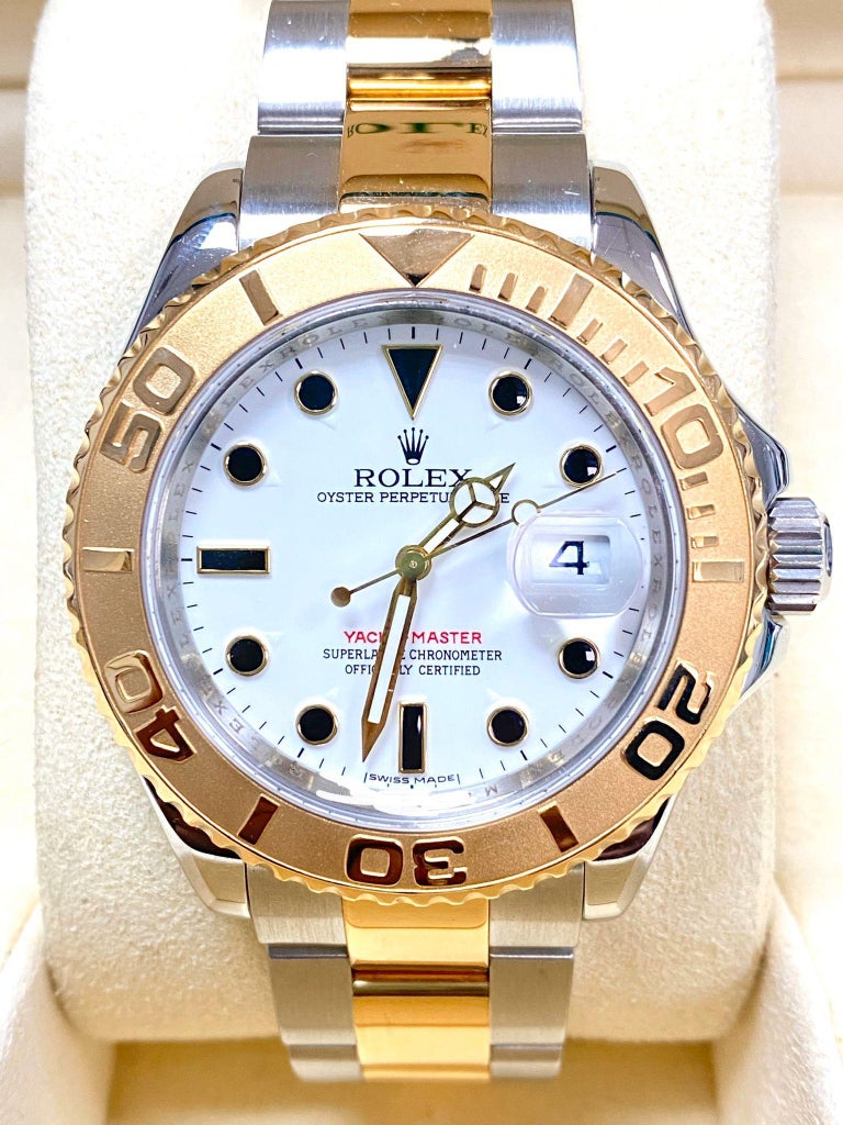yacht master two tone gold