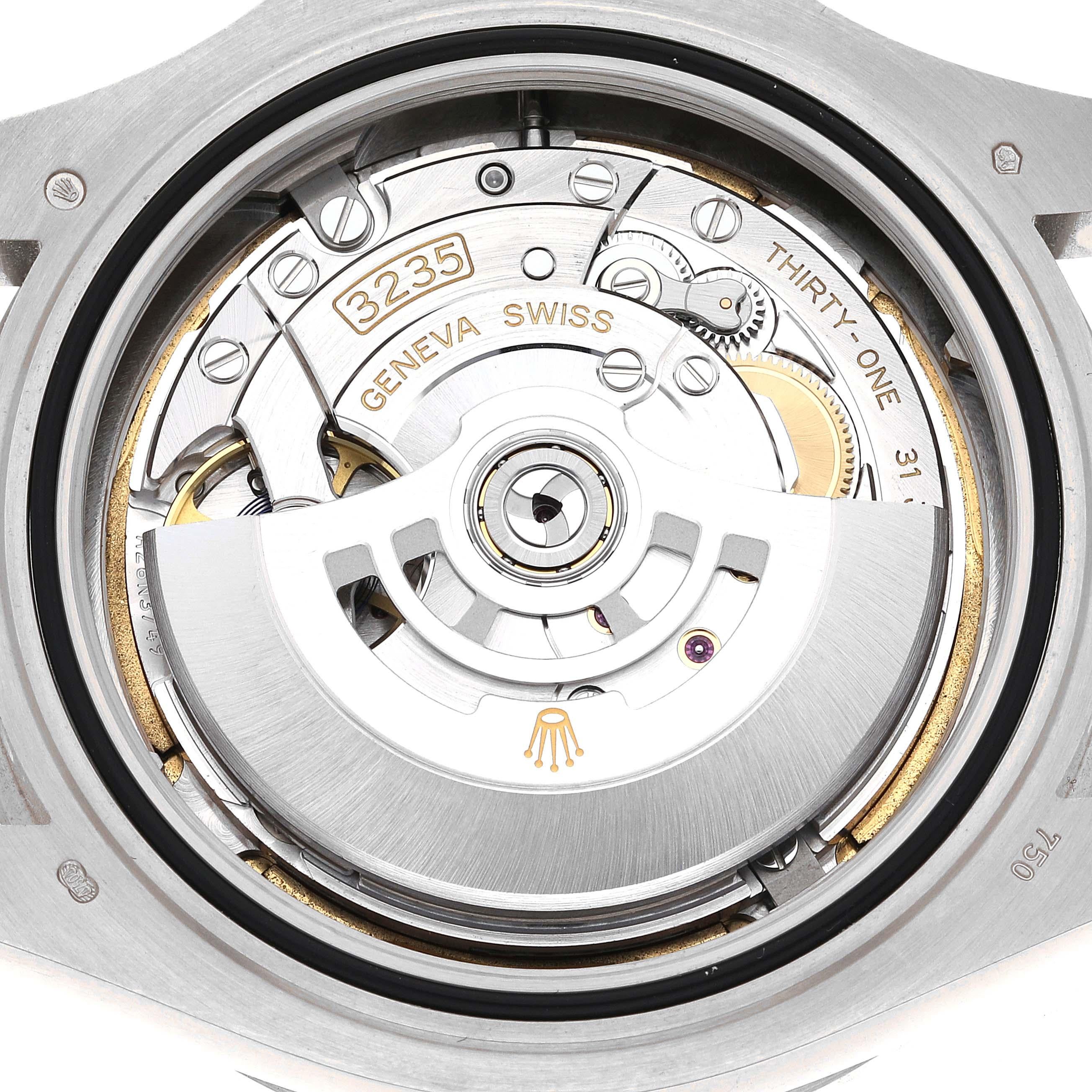 Men's Rolex Yachtmaster White Gold Oysterflex Bracelet Mens Watch 226659 Box Card For Sale