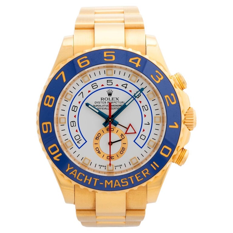 Orologio da polso Rolex Yachtmaster Ref Oro giallo 18ct