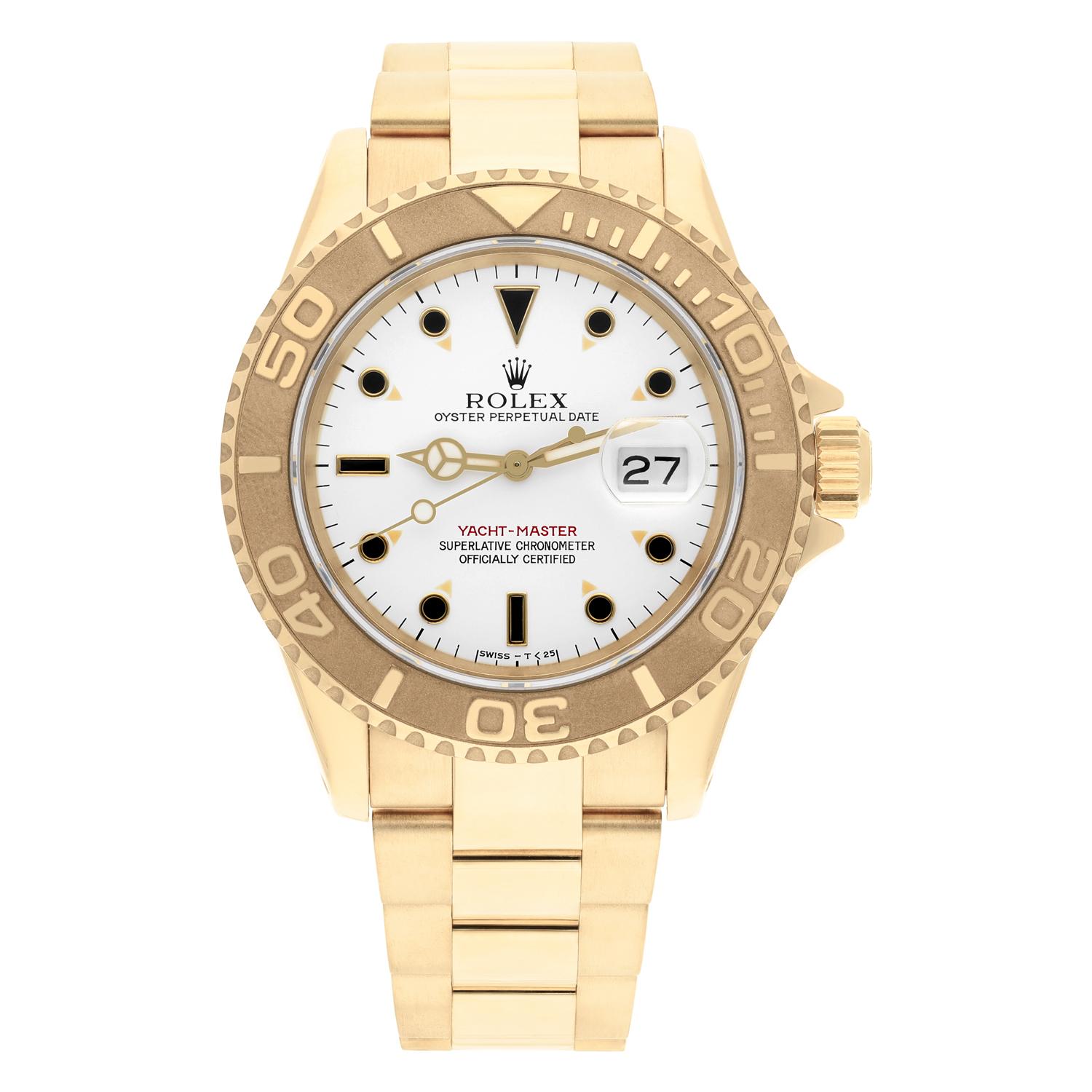 This watch has been professionally polished, serviced and does not have any visible scratches or blemishes. It is a genuine Rolex which has been inspected to verify authenticity. 

Sale comes with a jewelry box and appraisal certificate. Attached to
