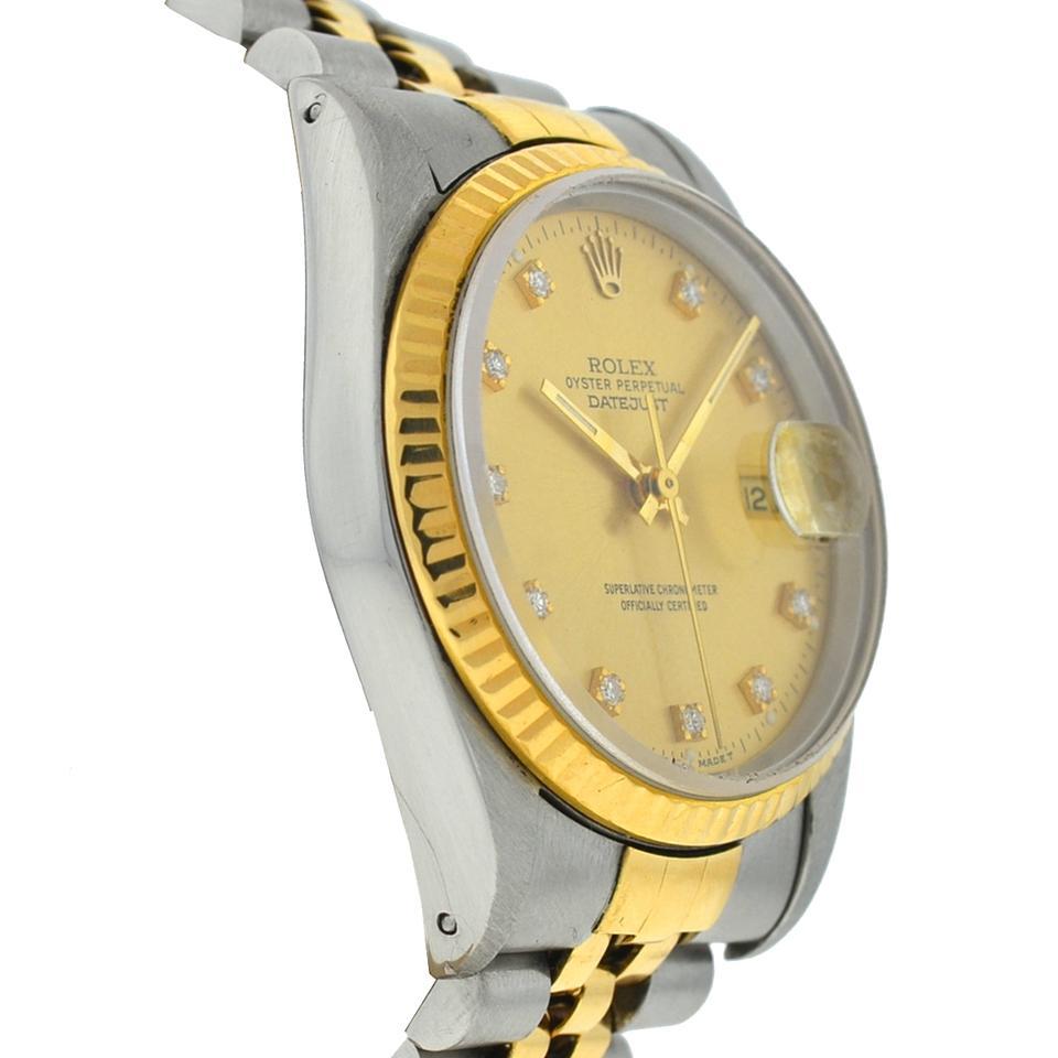 rolex two tone dial