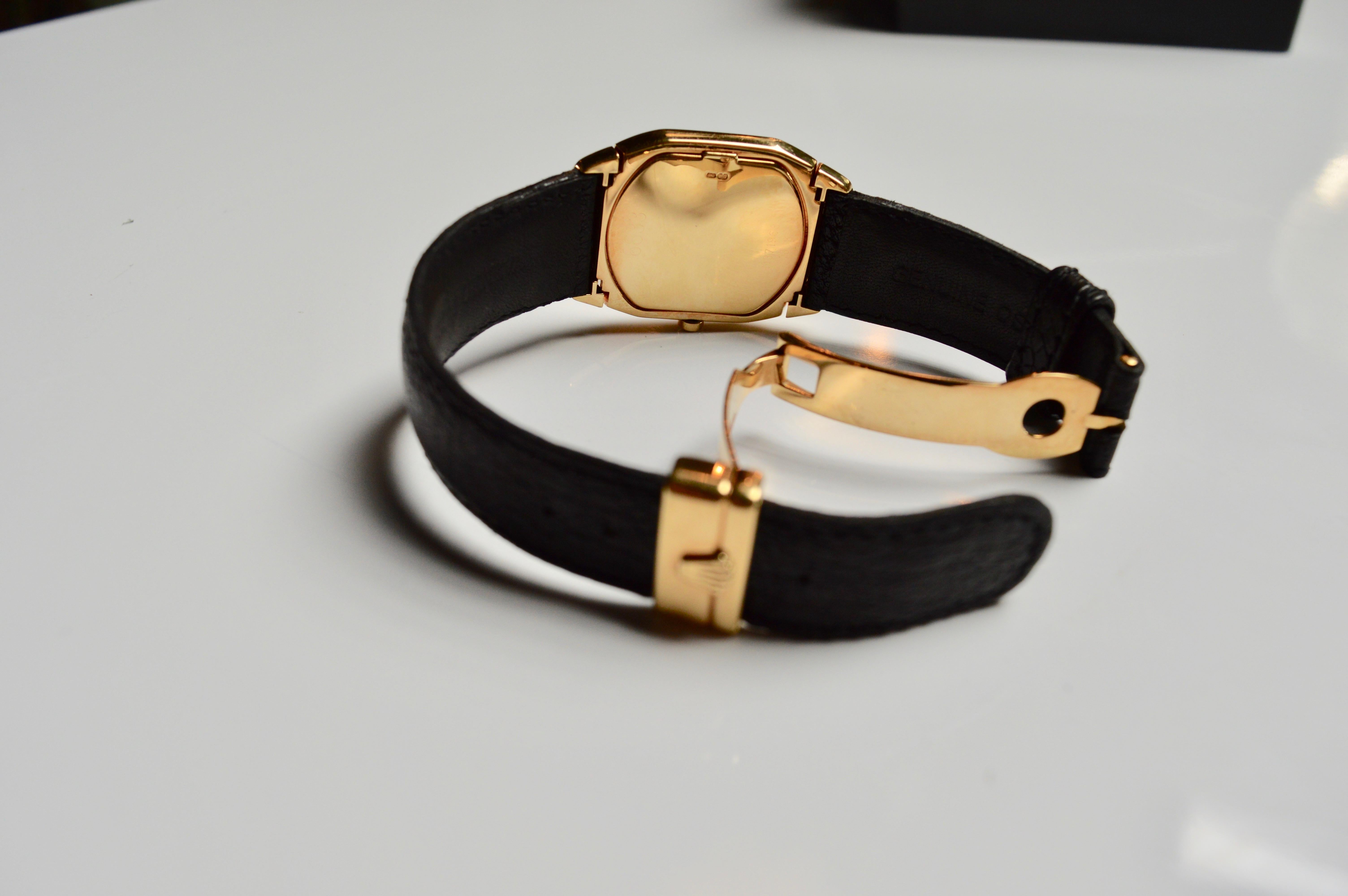 Rolex yellow Gold Cellini Quartz Wristwatch Ref 6633 1