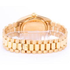 Rolex Yellow Gold Day-Date President Wristwatch Ref 18038