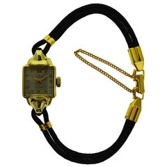 Rolex Yellow Gold Filled Art Deco Ladies Wristwatch, circa 1940s