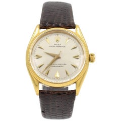 Rolex yellow Gold Oyster Perpetual Chronometer Wristwatch Ref 6567, circa 1967