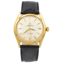 Rolex yellow Gold Oyster Perpetual Wristwatch Ref 6084, circa 1962