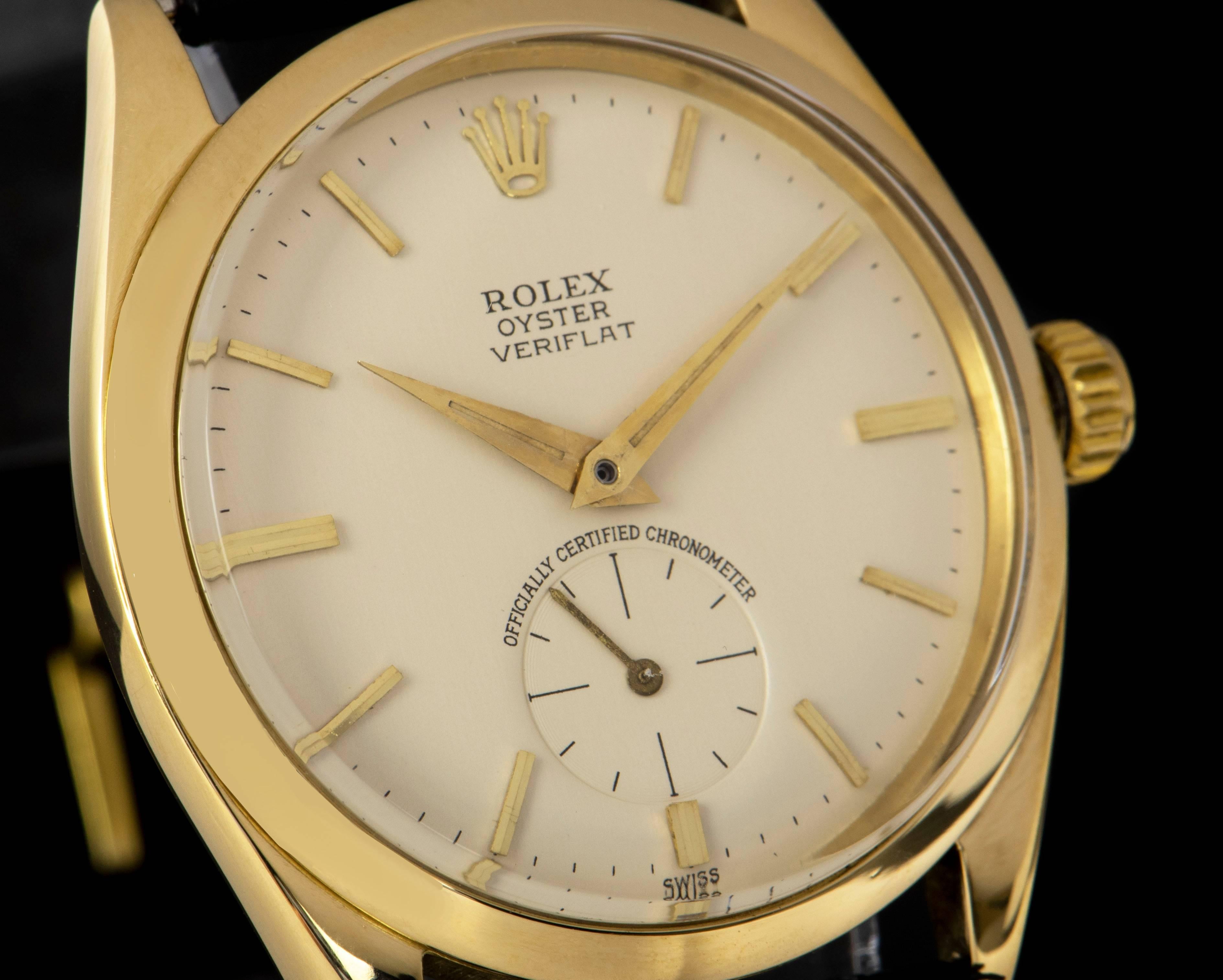 Egnet Duplikere indlæg Rolex Yellow Gold Oyster Precision Veriflat Manual Wristwatch Ref 6512 at  1stDibs | rolex 6512, rolex veriflat, rolex precision gold