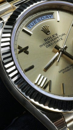 Rolex Yellow Gold President Day-Date Automatic Wristwatch