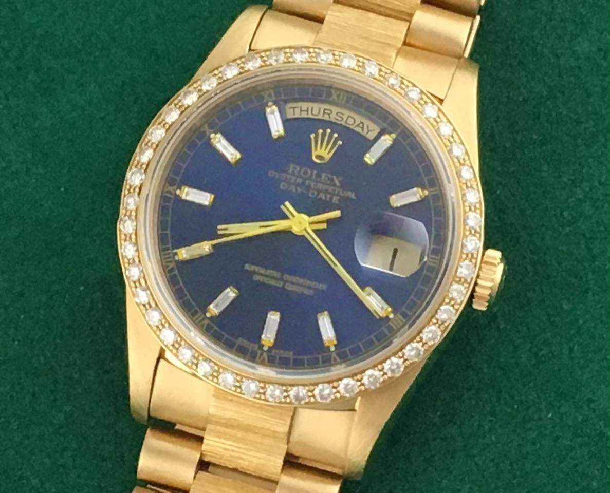 Rolex Yellow Gold President Day-Date Oyster Automatic Wristwatch 1