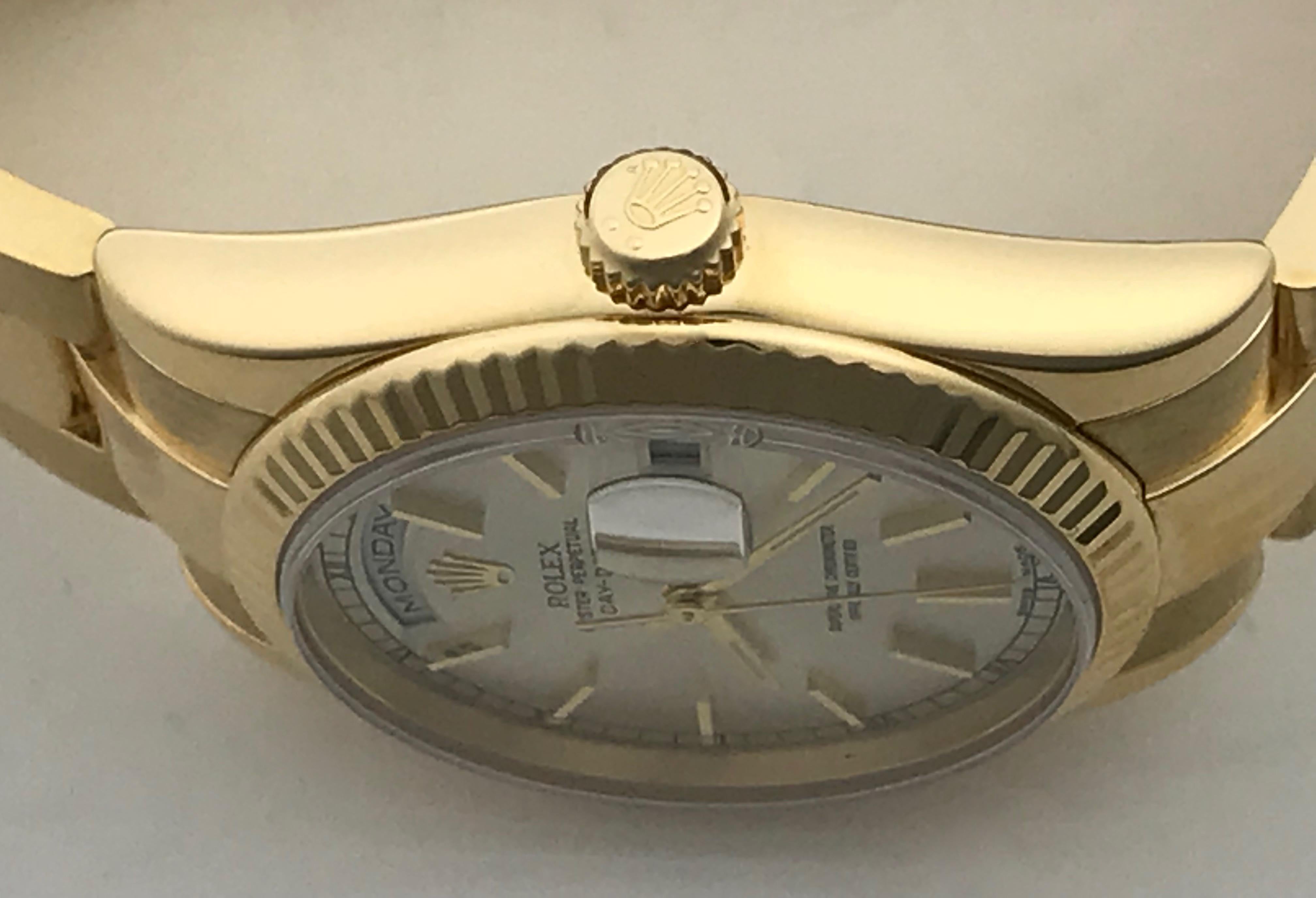 Rolex Yellow Gold President Day-Date Oyster Automatic Wristwatch Ref 118238 1