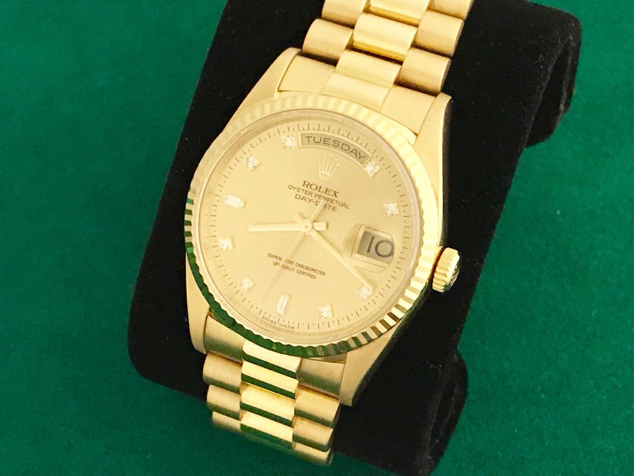 Rolex Yellow Gold President Day-Date Oyster Automatic Wristwatch Ref 18238 2