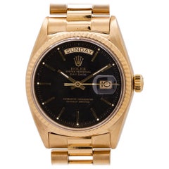 Rolex Yellow Gold President Day-Date self winding Wristwatch Ref 1803, c 1970