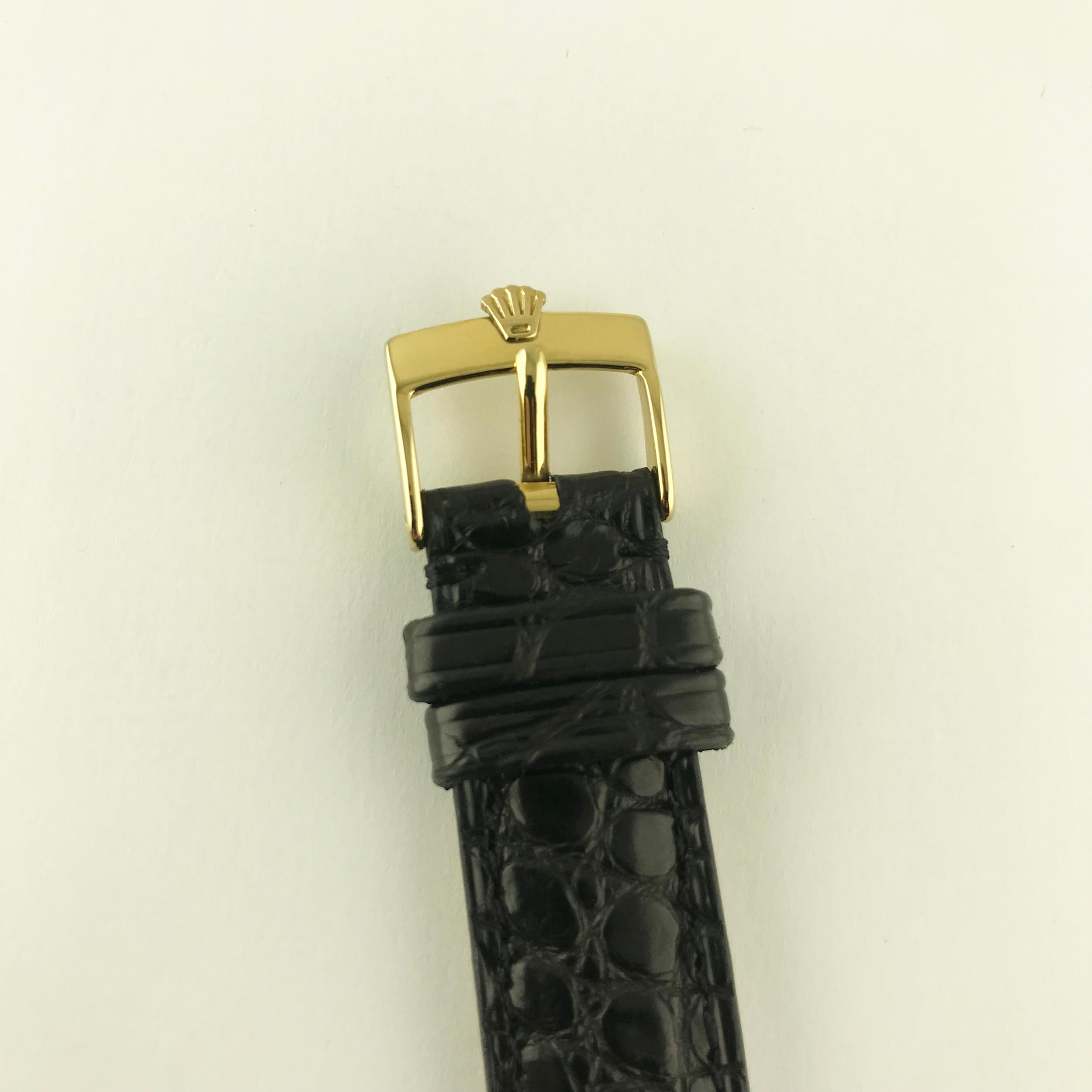 Rolex Yellow Gold Super Precision Chronometer Wristwatch, circa 1949 7