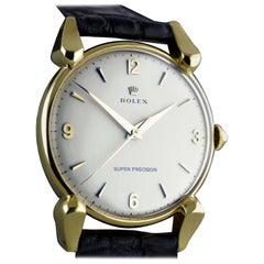 Rolex Yellow Gold Super Precision Chronometer Wristwatch, circa 1949