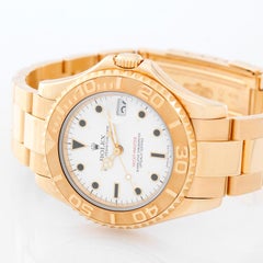 Rolex Yellow Gold Yacht-Master Midsize Automatic Wristwatch Ref 68628