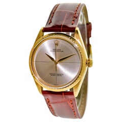 Rolex Yellow Gold Zephyr Perpetual Wind Wristwatch Ref 1009, circa 1967