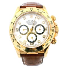 Reloj Rolex 'Zenith' Daytona 16518 Esfera Diamante