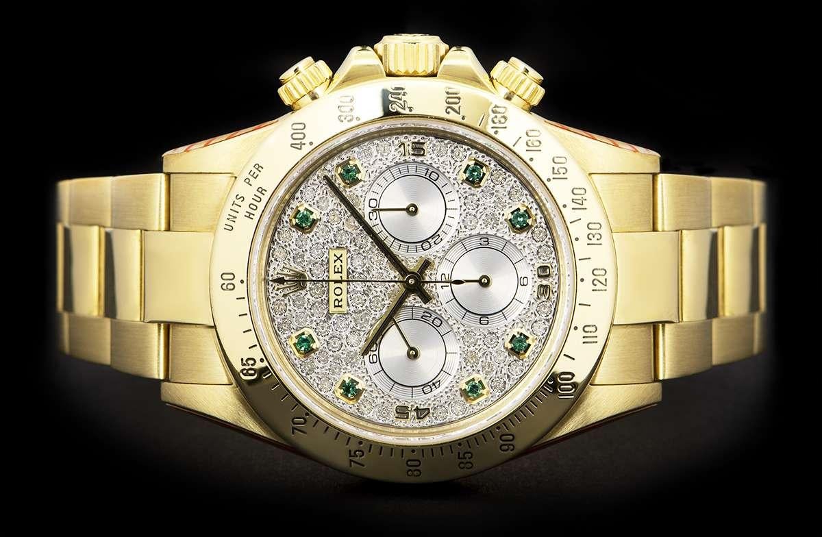 rolex daytona emerald