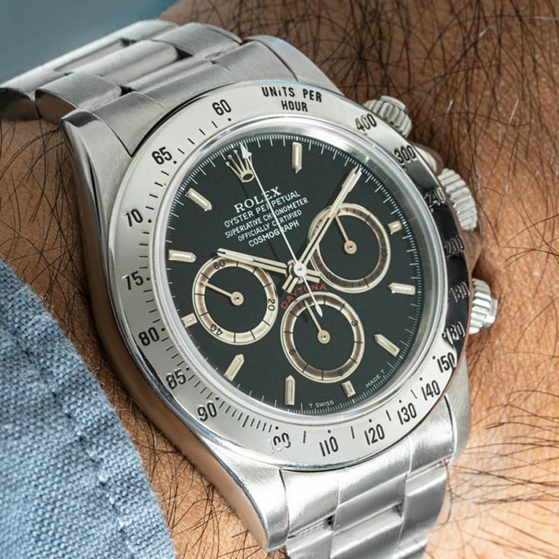 Rolex Zenith Daytona Patrizzi cadran 16520 en vente 5