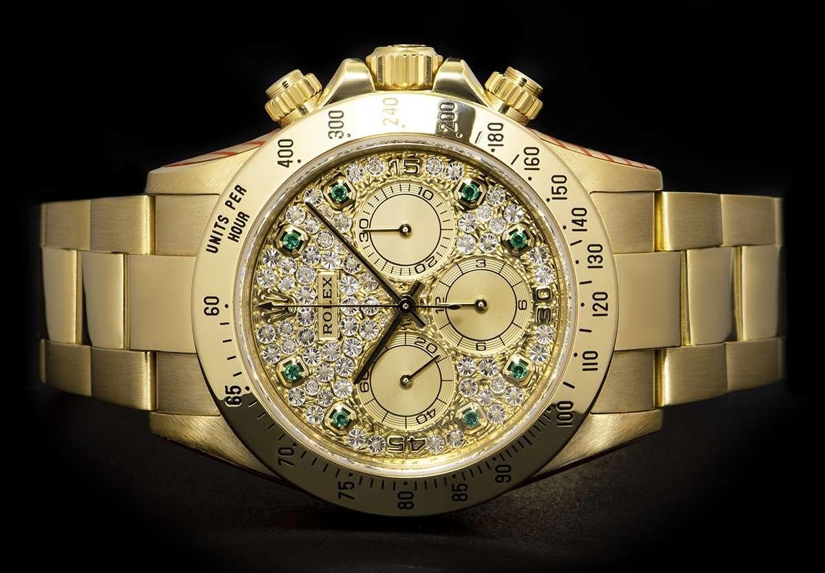 rolex daytona emerald