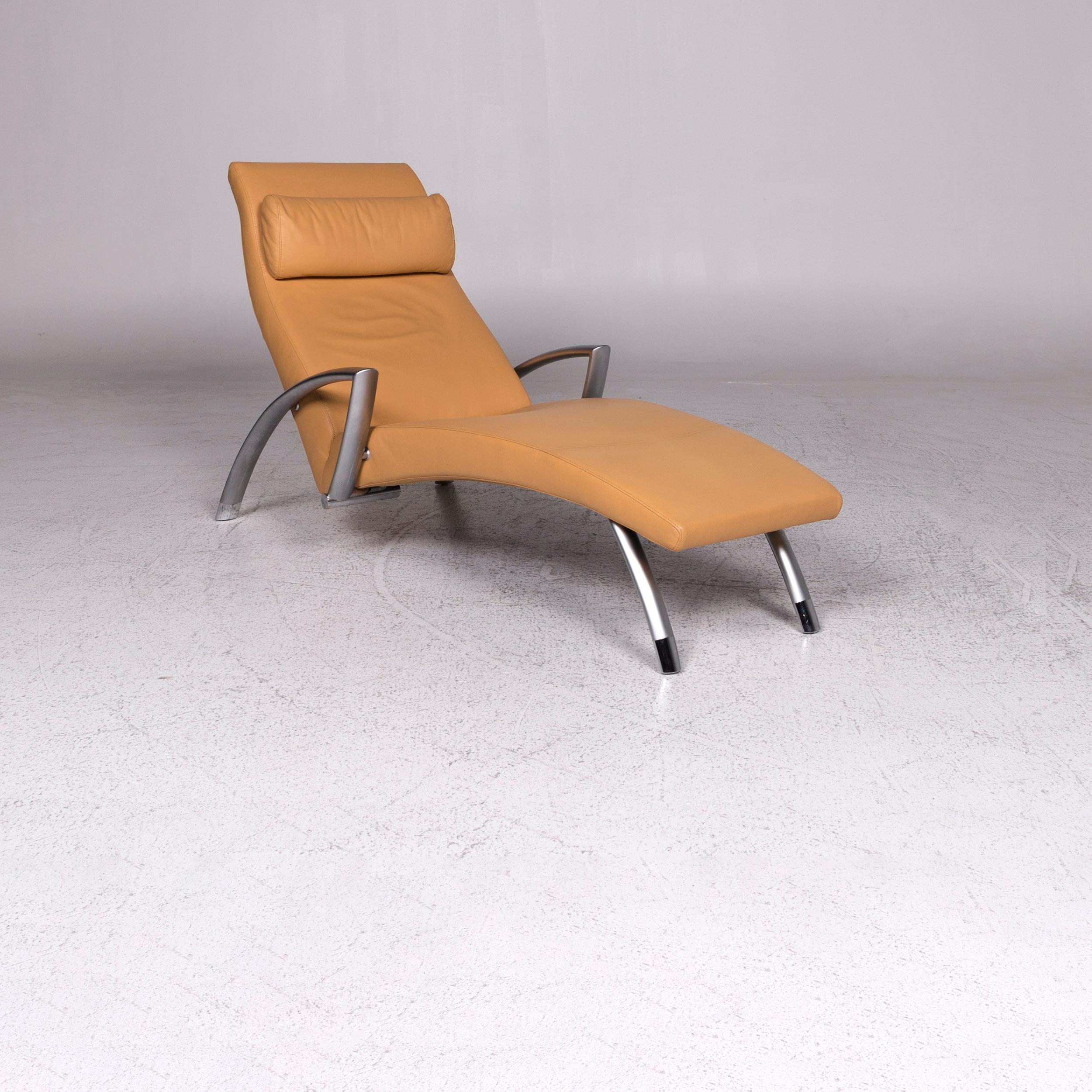 We bring to you a Rolf Benz 2600 leather lounger yellow relax.

Product measurements in centimeters:

Depth 169
Width 72
Height 90
Seat-height 38
Rest-height 46
Seat-depth 113
Seat-width 57
Back-height 64.
                 