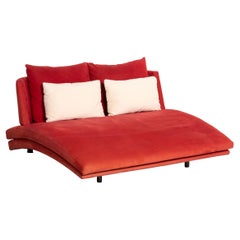 Rolf Benz 2800 Fabric Lounger Red