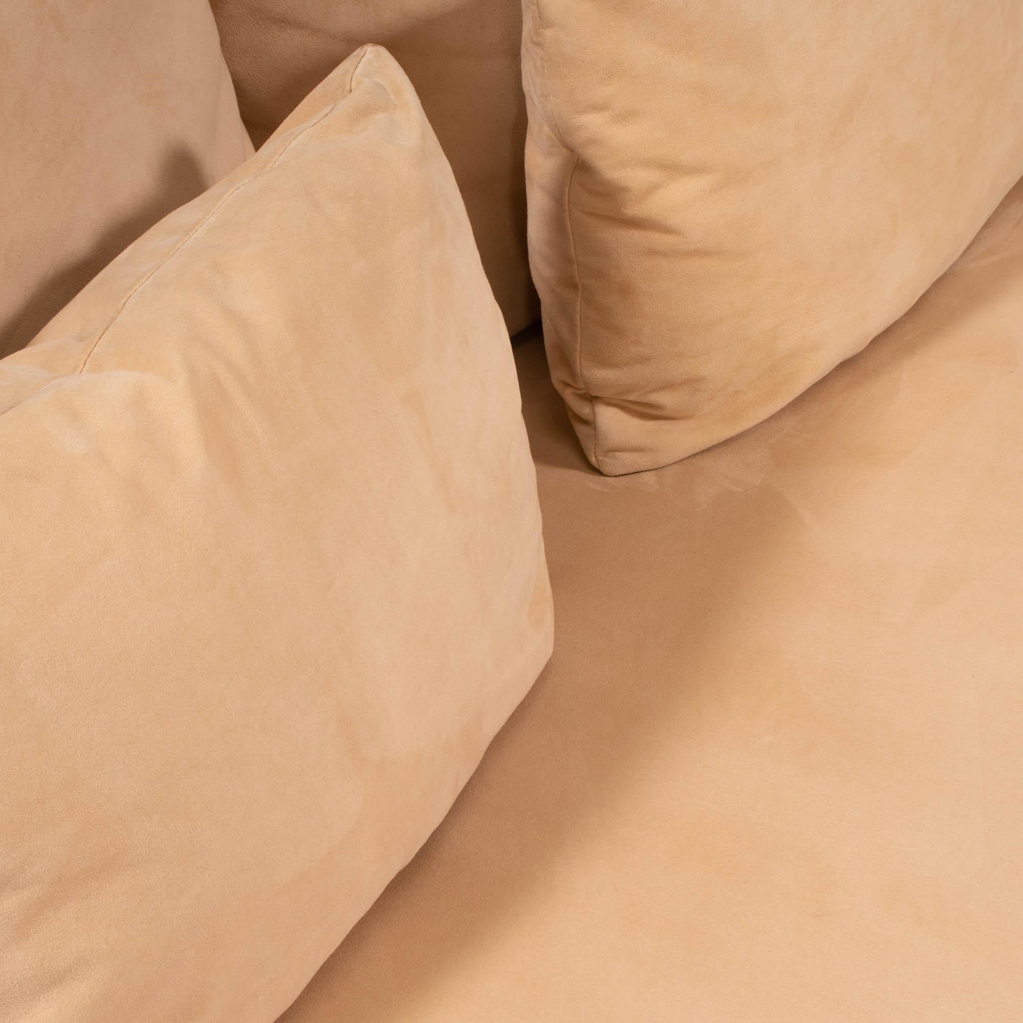 Suede Rolf Benz 2800 Lounge Loveseat Chair