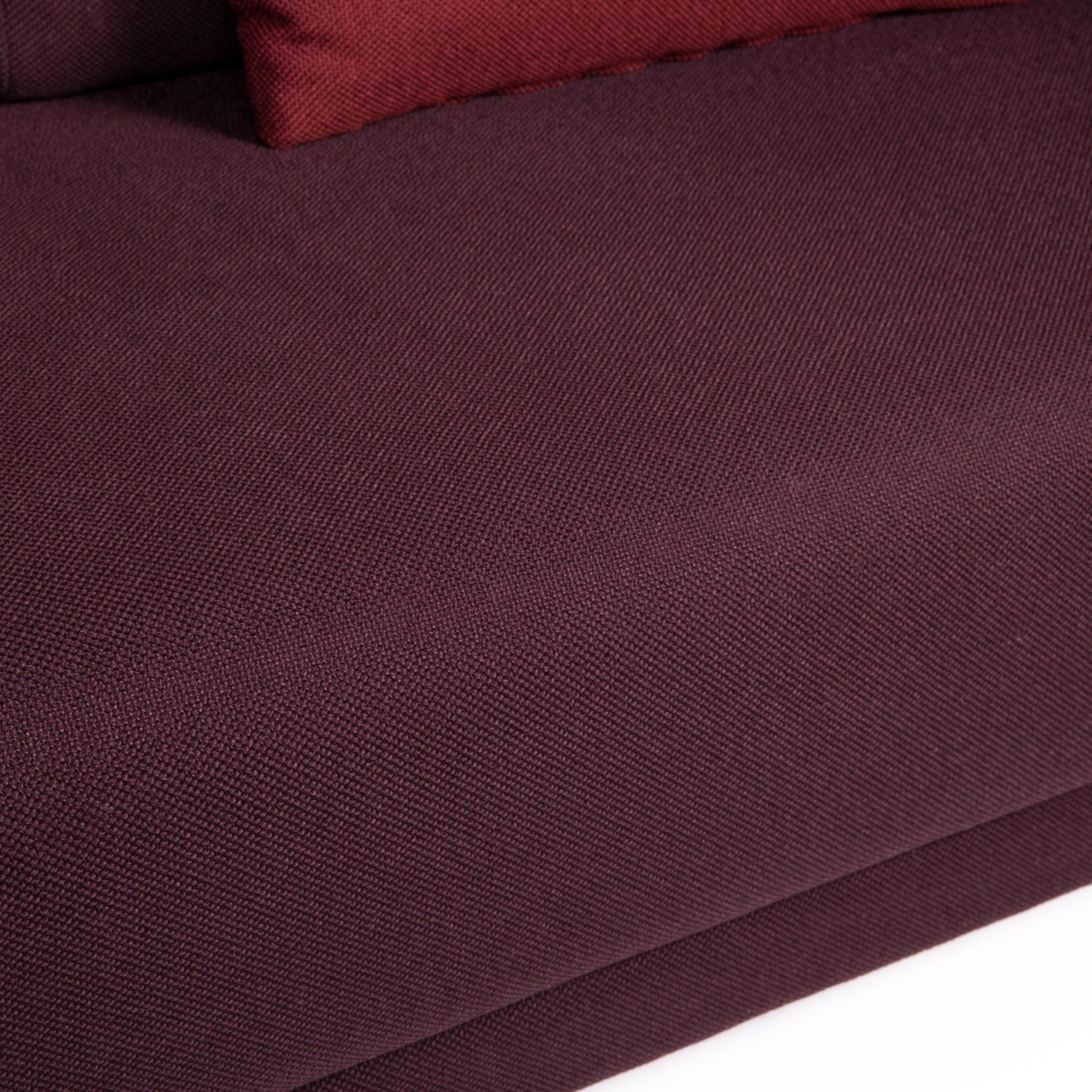 aubergine couch