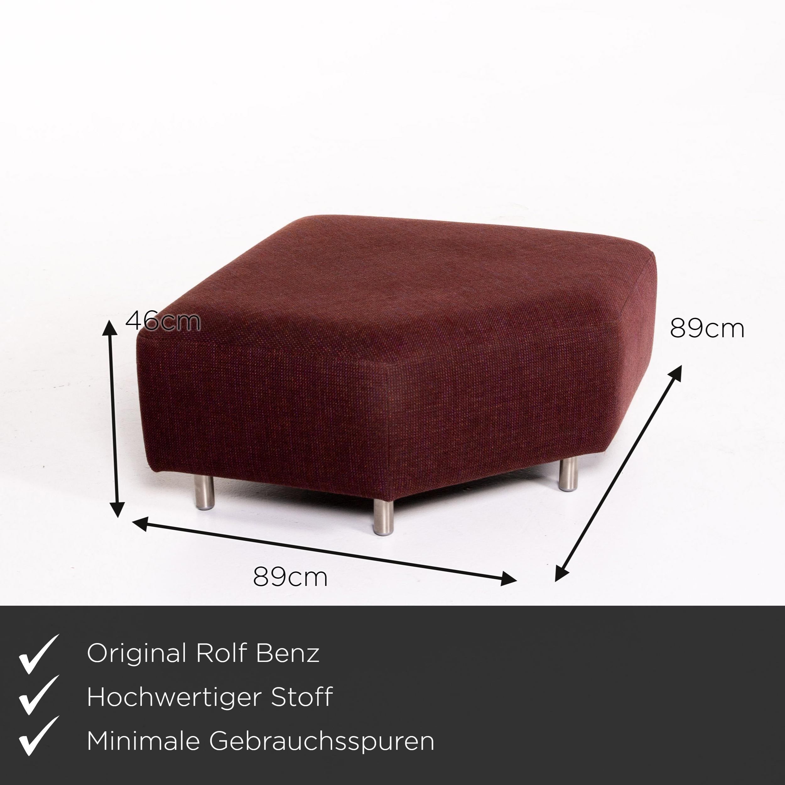 dark red couch