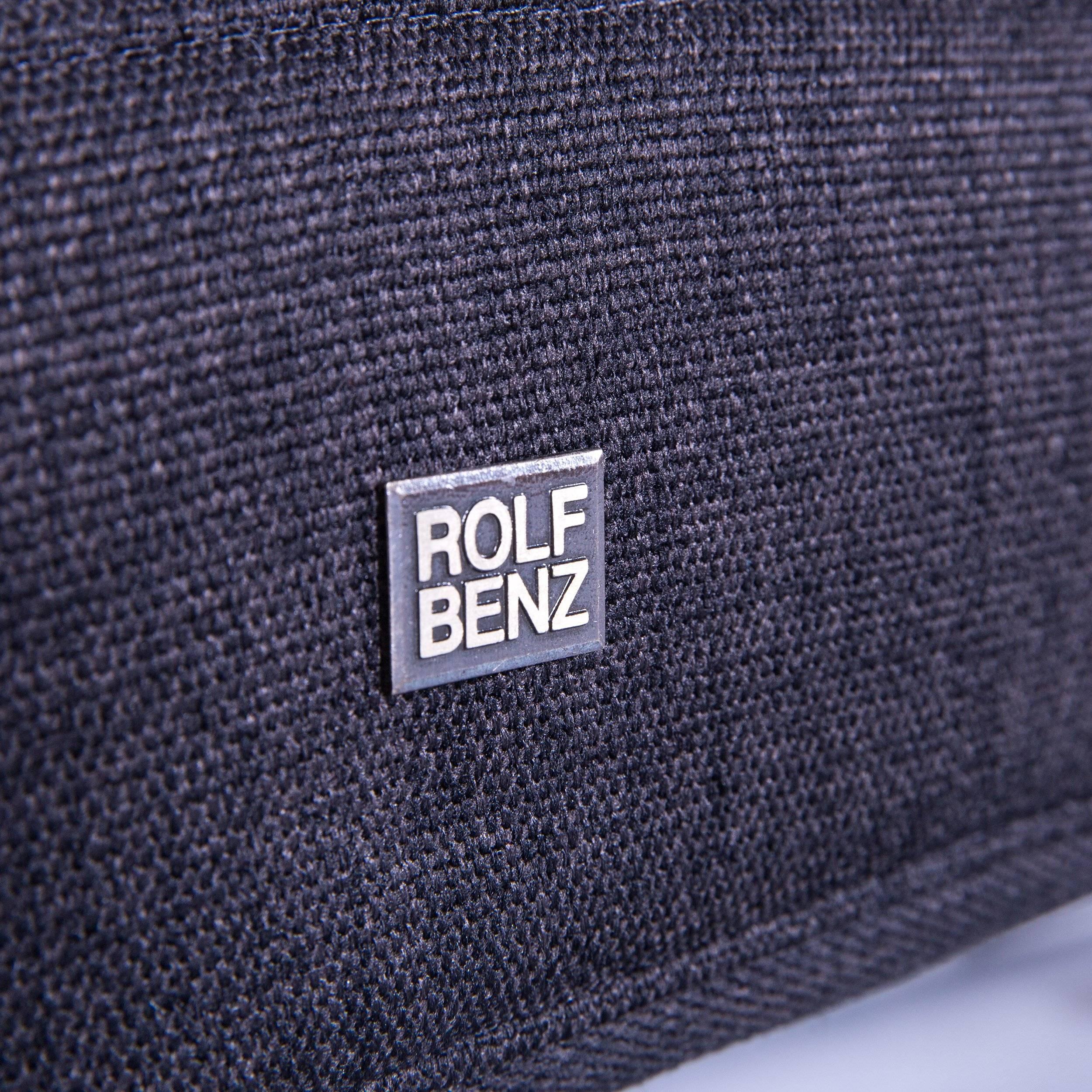 Rolf Benz 680 Designer-Liegesessel-Stoff Anthrazit Schwarze Ein-Sitz-Kommode 1