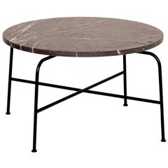 Rolf Benz 947 Graphite Coffee Table Anthracite Marbled Table Industrial