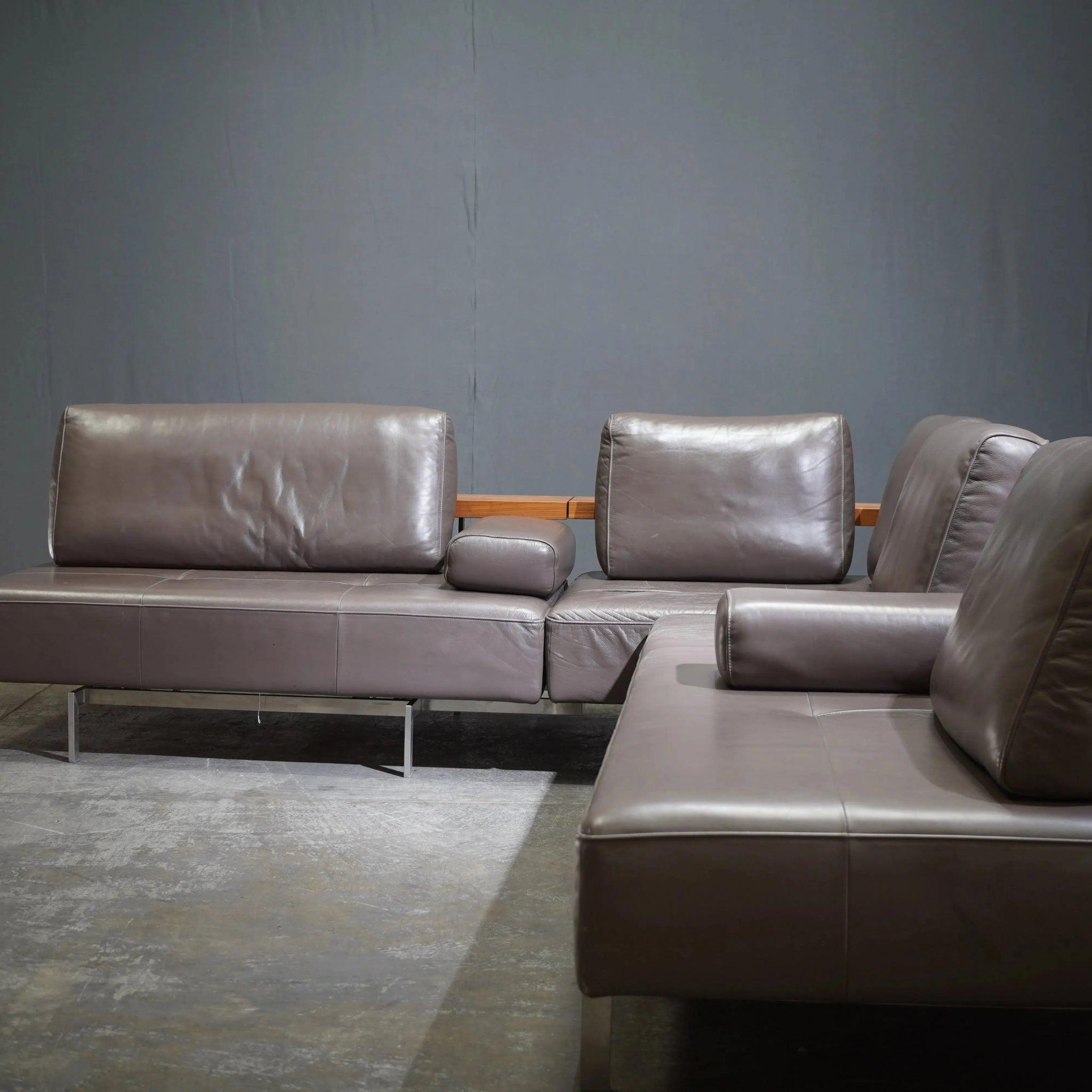 Sofa d'angle Dono 6100 en cuir Rolf Benz en vente 3