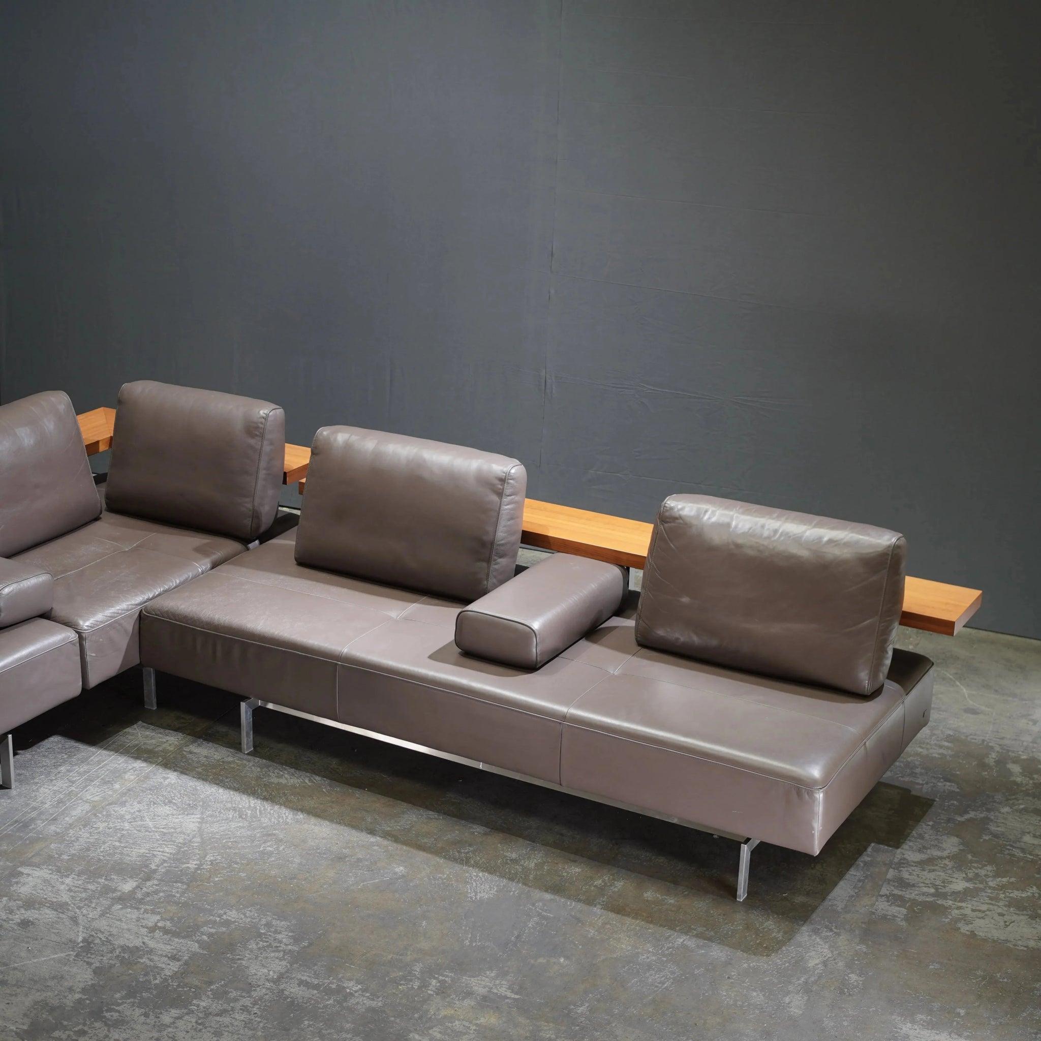Sofa d'angle Dono 6100 en cuir Rolf Benz en vente 1