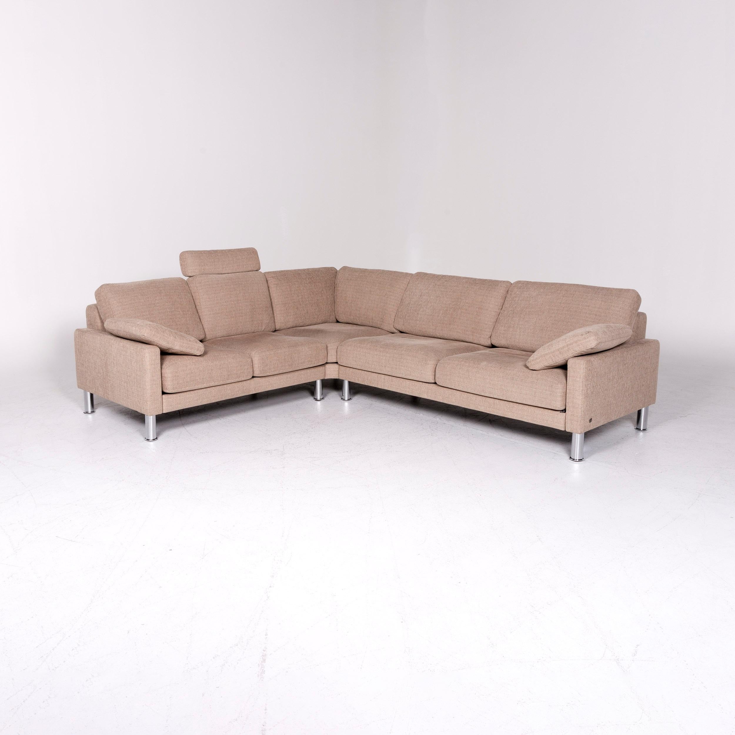 We bring to you a Rolf Benz Ego designer fabric sofa beige corner sofa couch.

Product measurements in centimeters:

Depth 235
Width 277
Height 101
Seat-height 46
Rest-height 68
Seat-depth 54
Seat-width 225
Back-height 40.
    