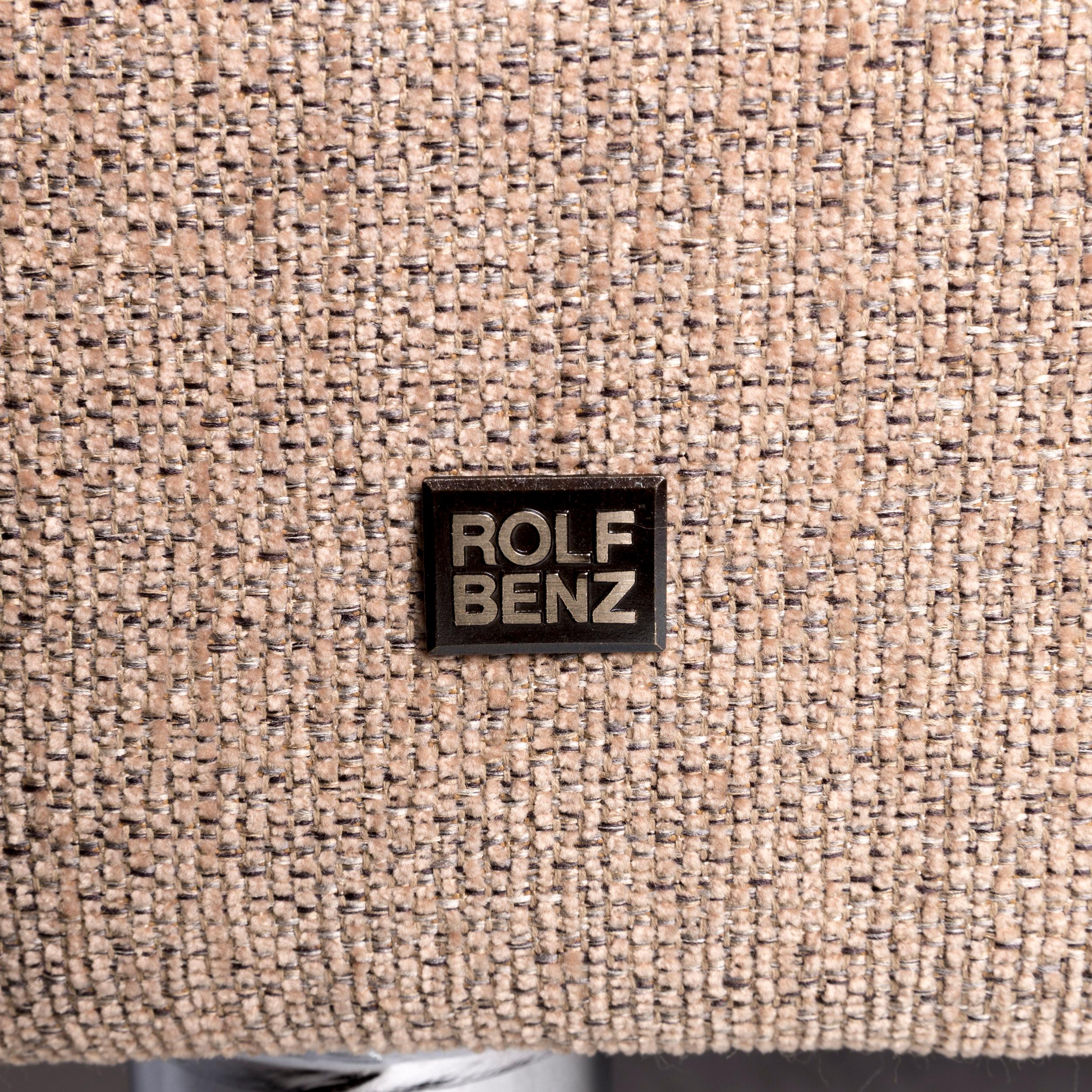 Rolf Benz Ego Designer Fabric Sofa Beige Corner Sofa Couch 1