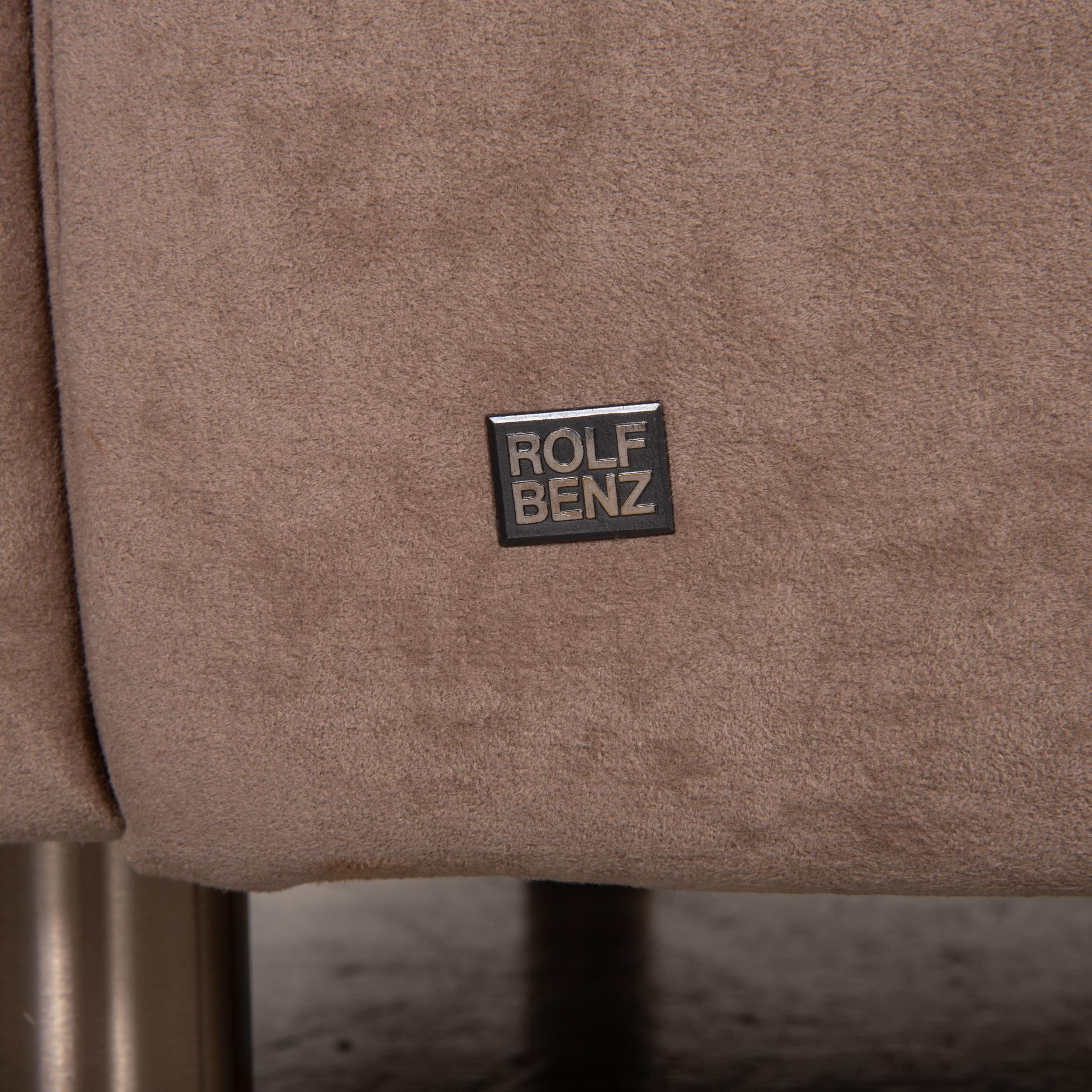 Rolf Benz Fabric Armchair Brown In Good Condition For Sale In Cologne, DE