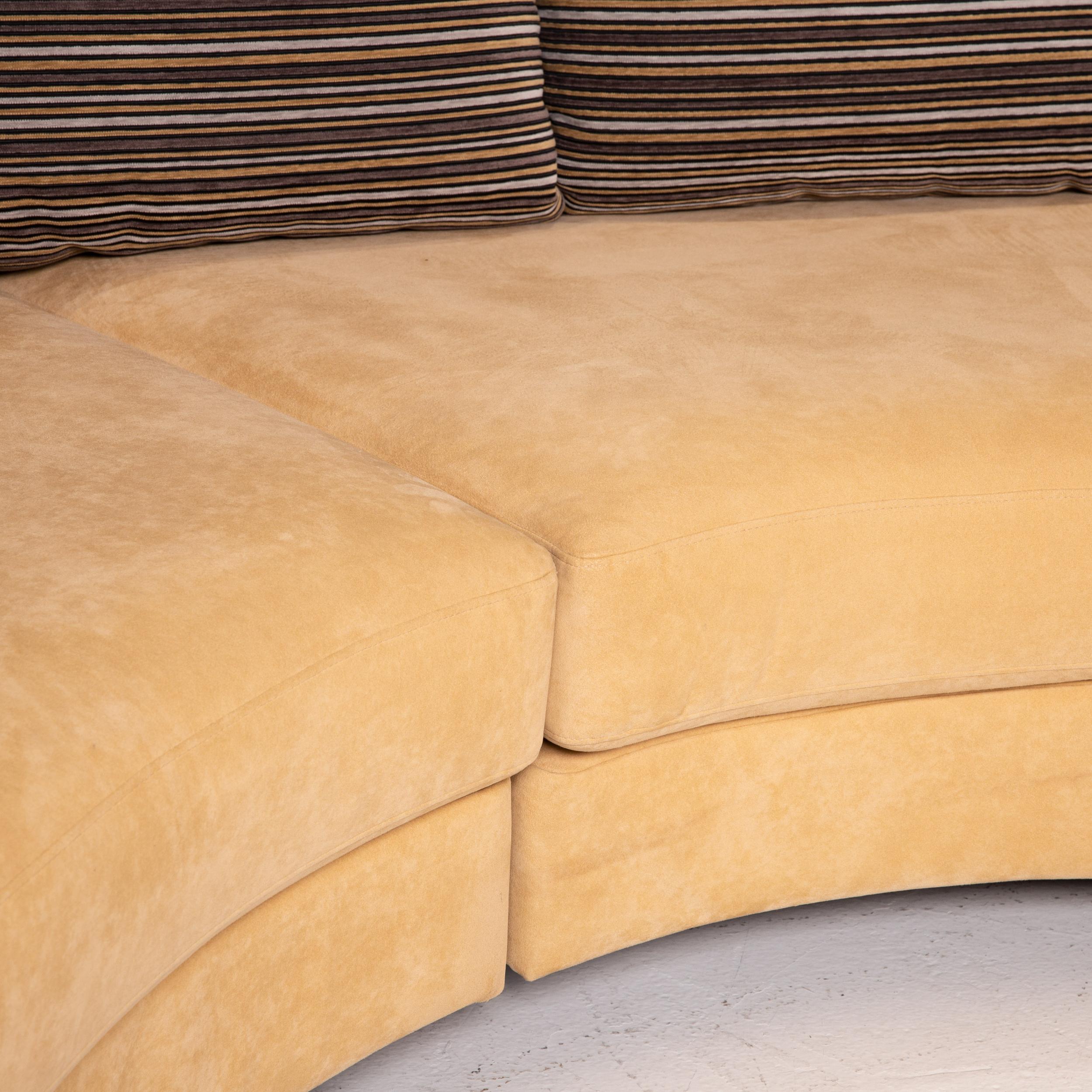 patterned corner sofa