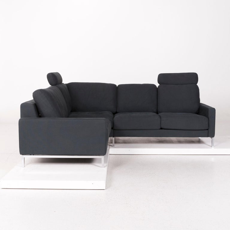 Rolf Benz Fabric Sofa Green Corner Sofa For Sale At 1stdibs
